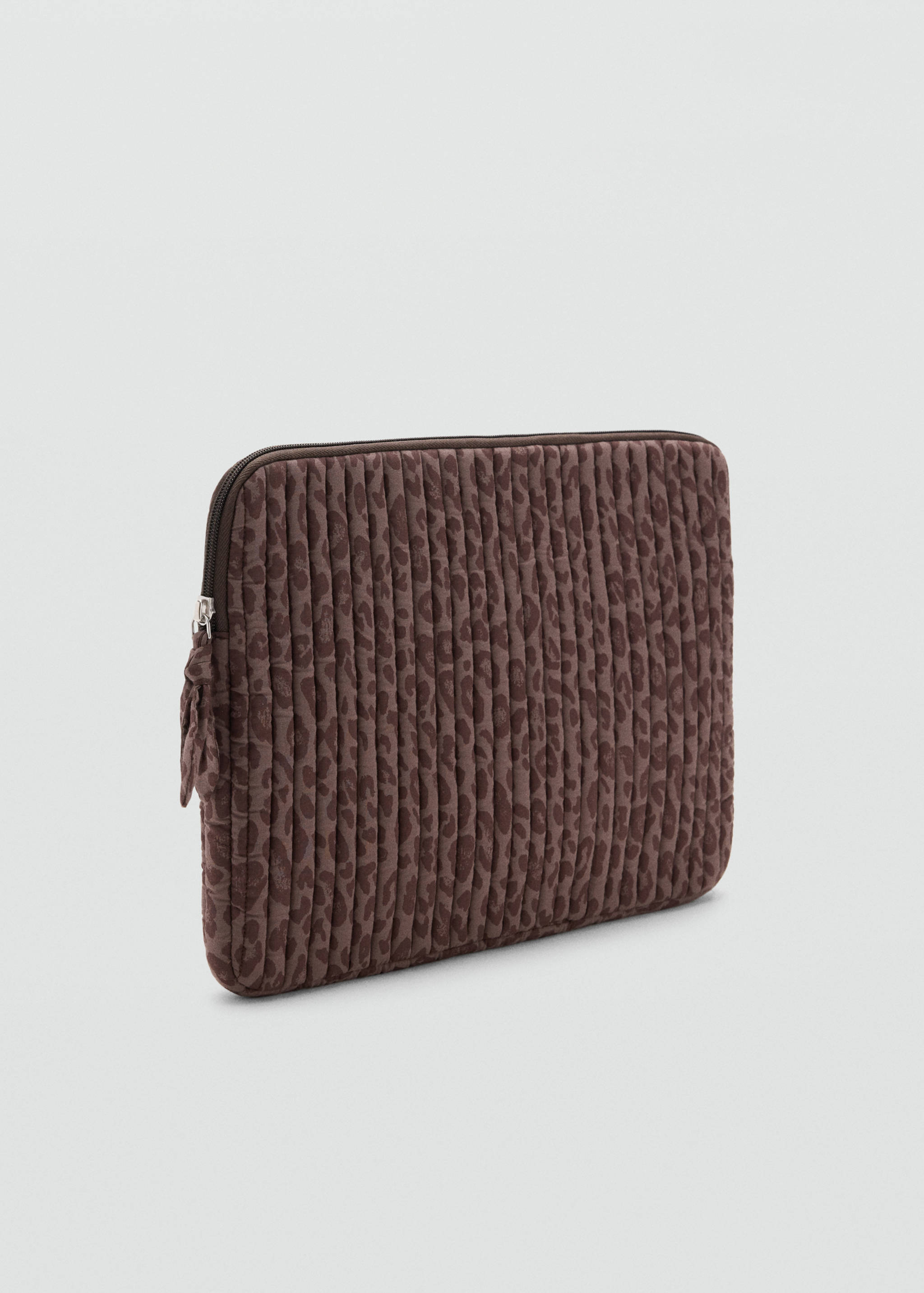 Padded printed laptop case - Medium plane