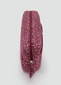 Quilted printed toiletry bag — Pink 3