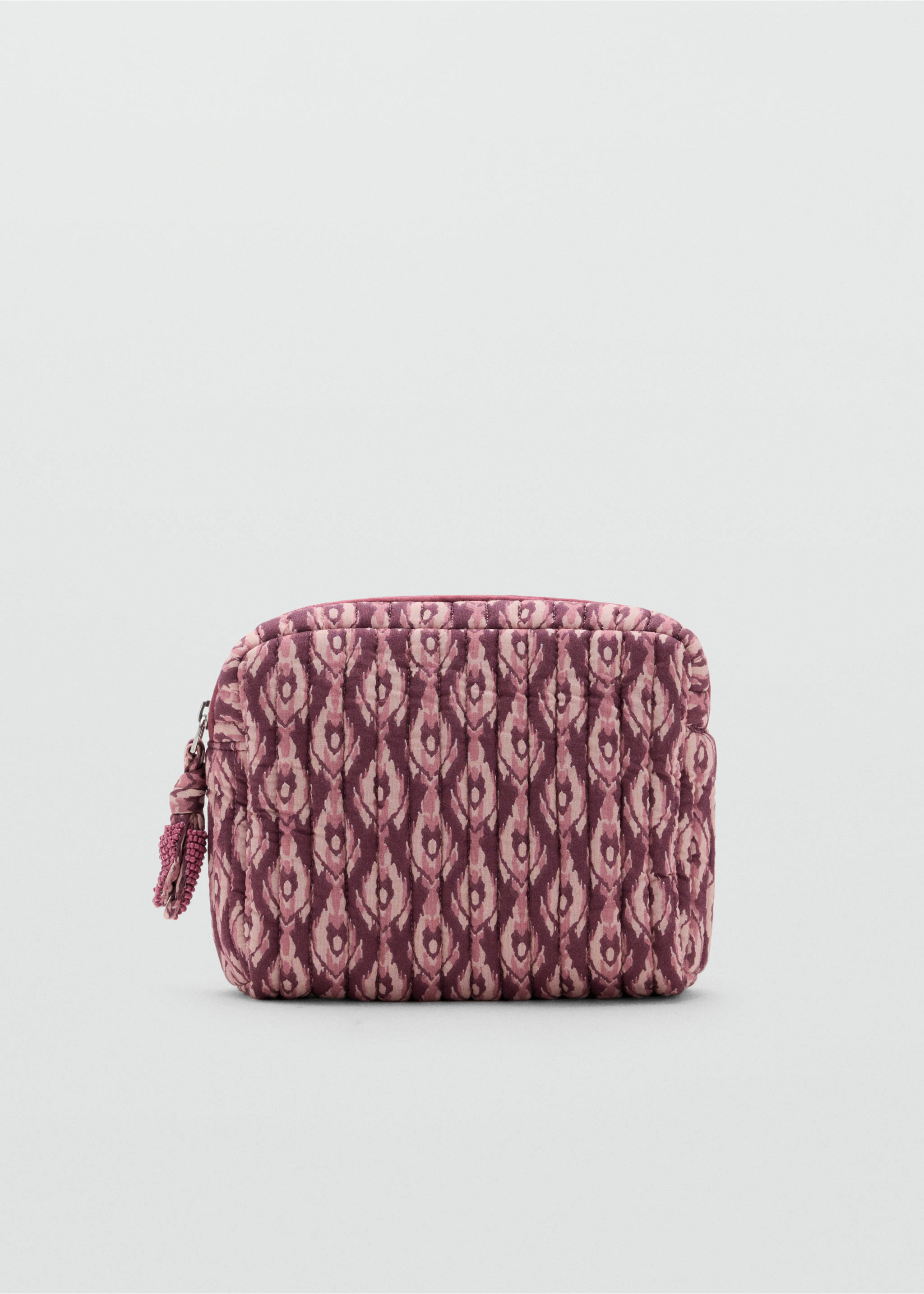 Printed cotton toiletry bag - Article without model, Pink. Ref: 37014416-00.