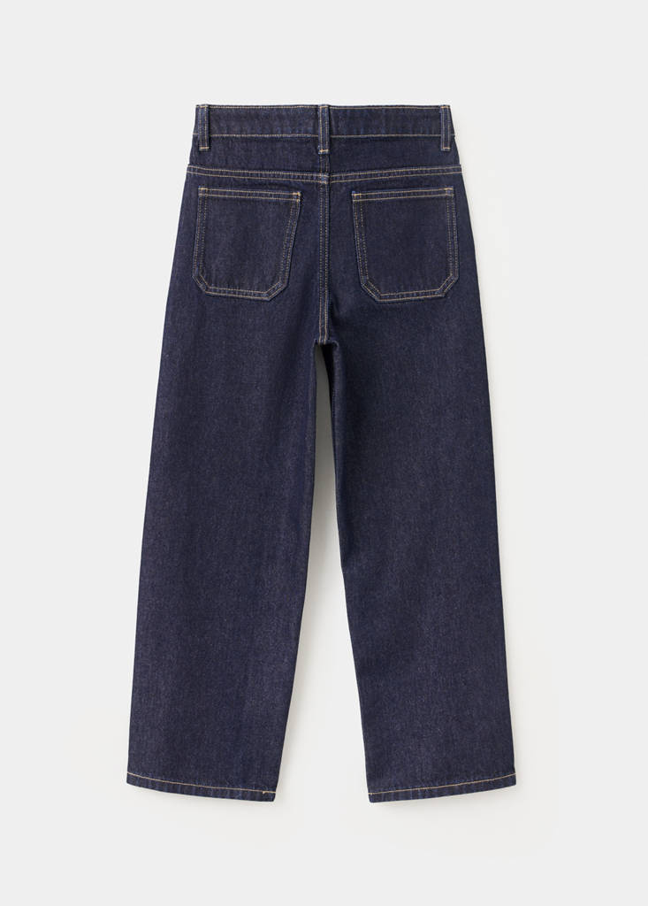 Straight fit cotton jeans — Open Blue