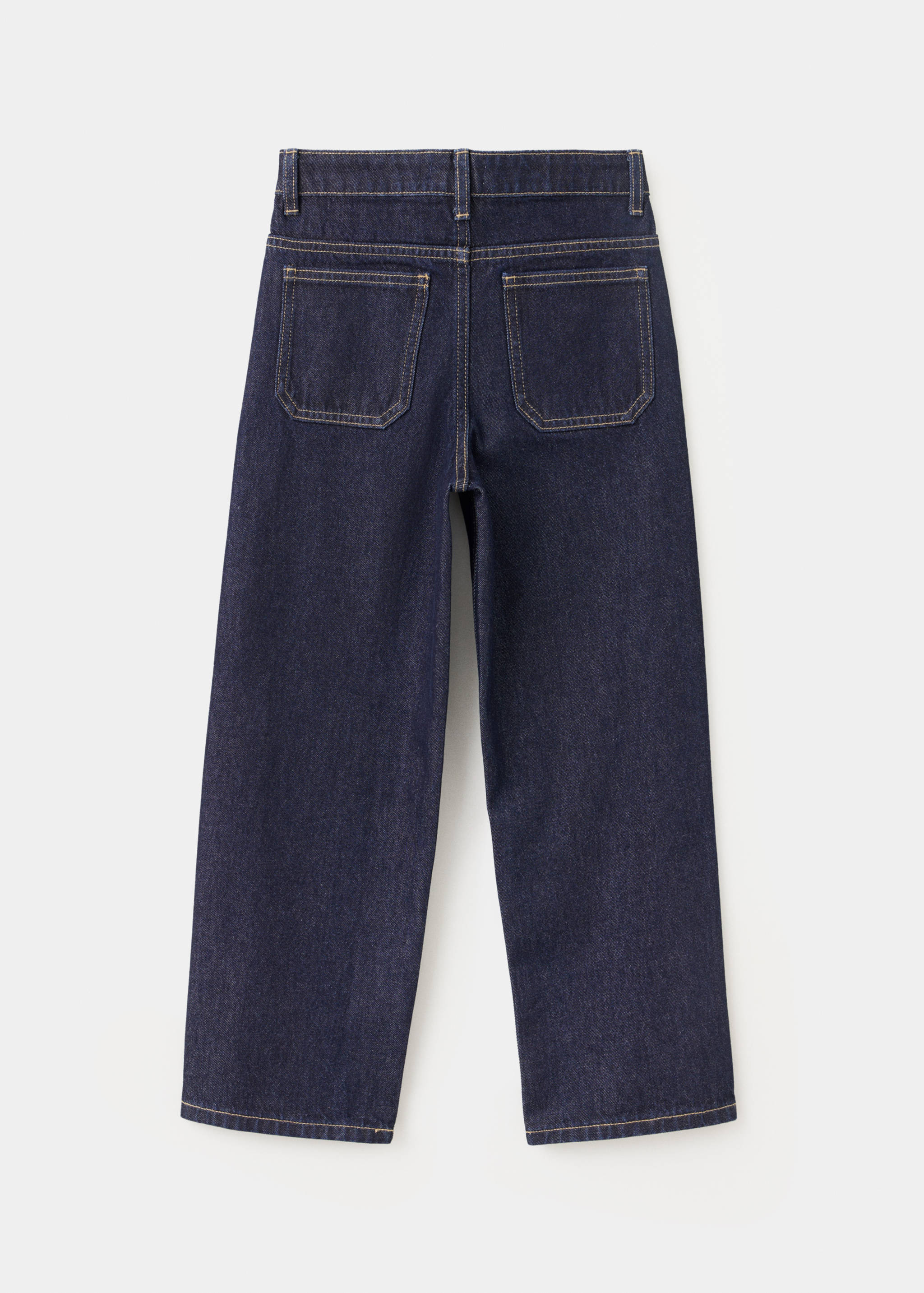 Jeans straight fit algodón - Reverso del artículo