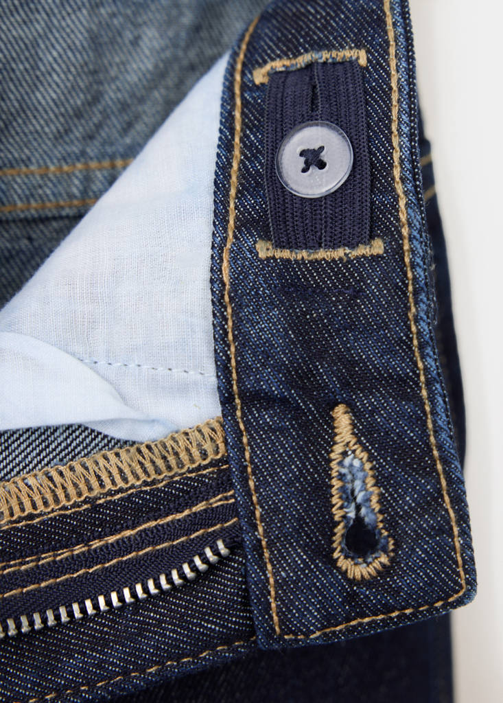 Straight fit cotton jeans — Open Blue