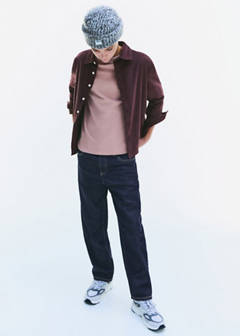 Straight fit cotton jeans — Open Blue 3