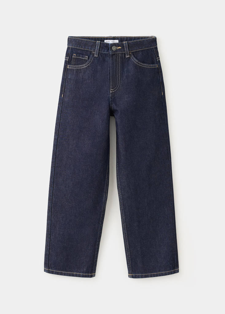 Straight fit cotton jeans — Open Blue