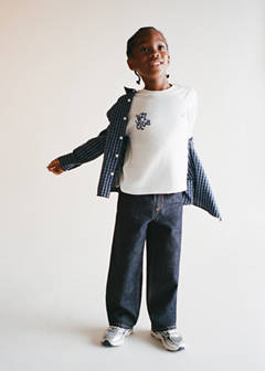 Straight jeans with drawstring — Open Blue 3