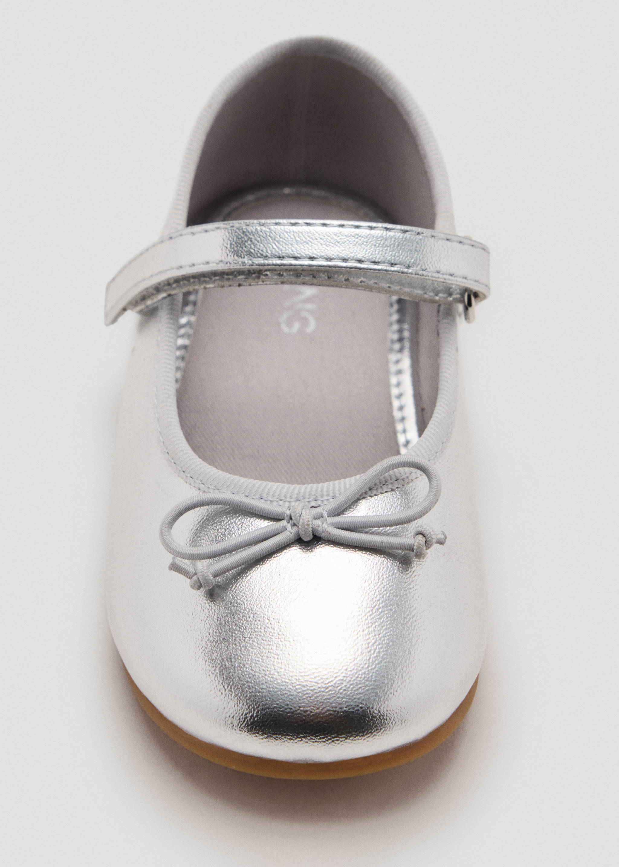 Metallic ballet flats with bow - Details of the article 2