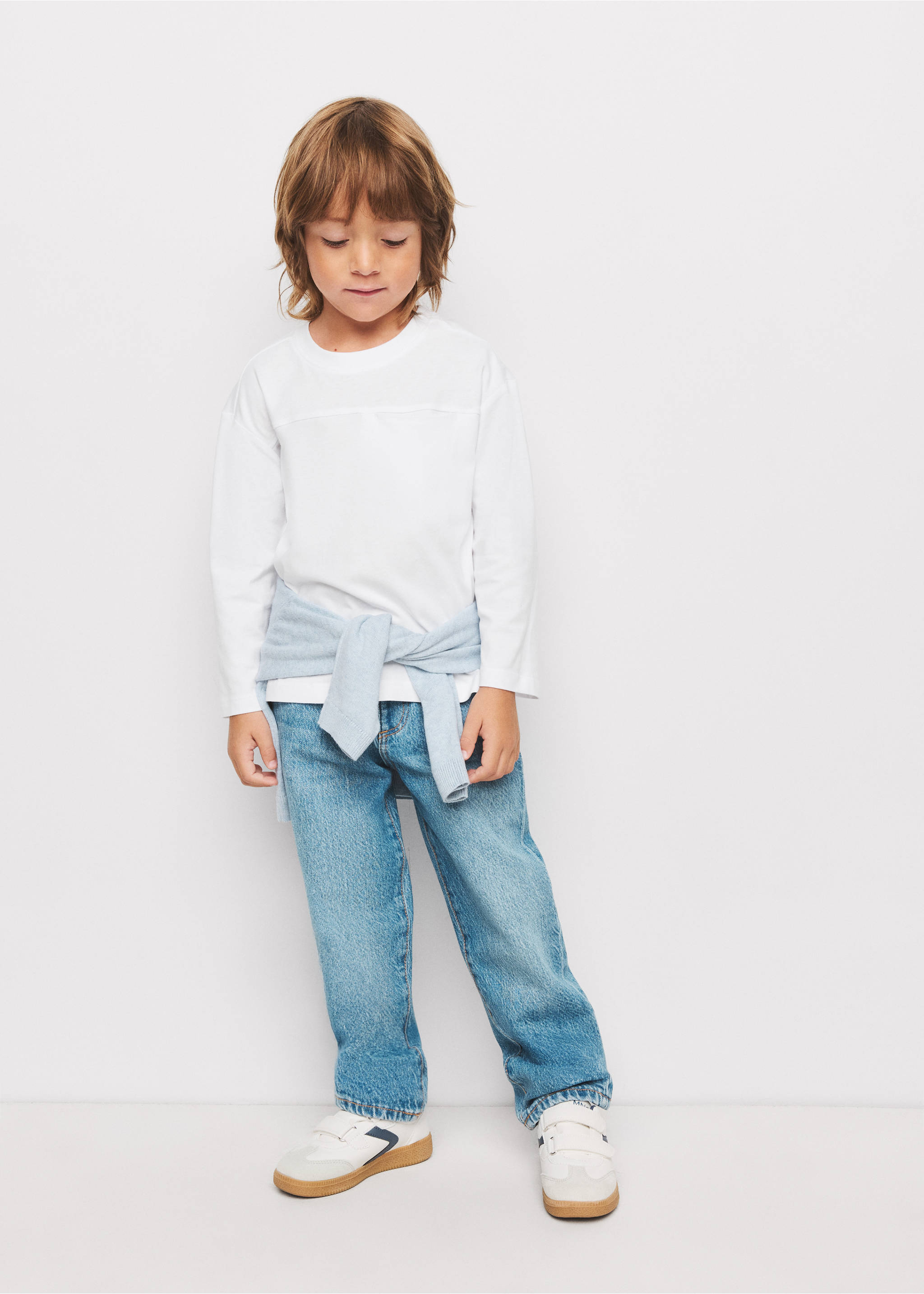 Pocket cotton T-shirt - General plane, White. Ref: 37014423-00.