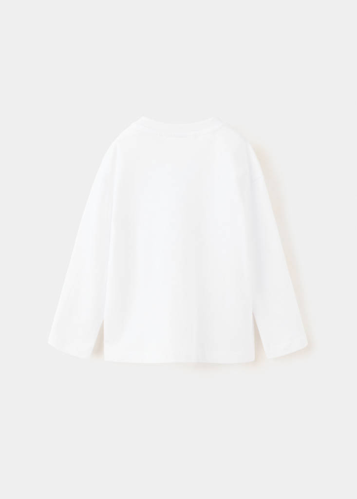 Pocket cotton T-shirt — White
