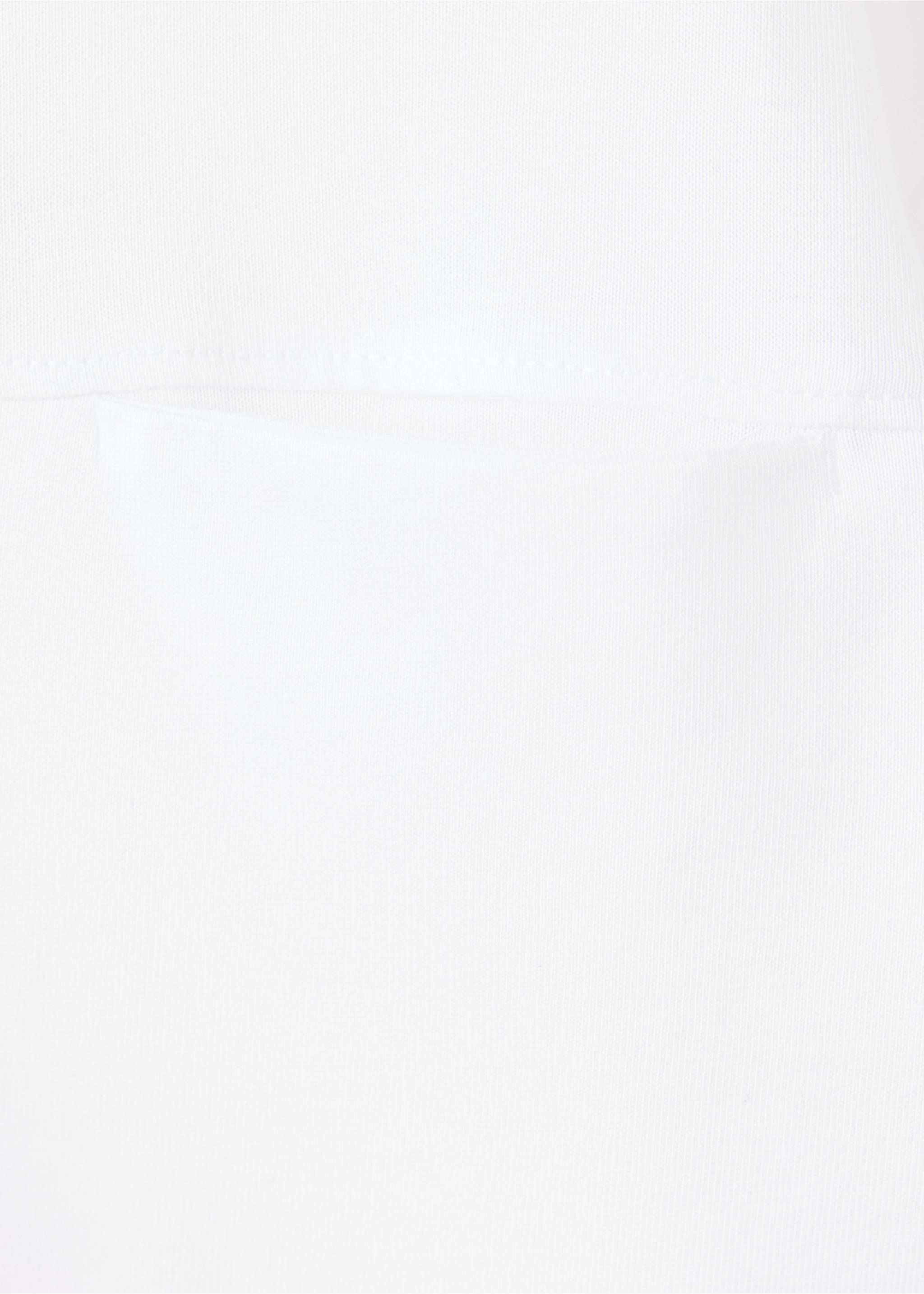 Pocket cotton T-shirt - Details of the article 8, White. Ref: 37014423-00.