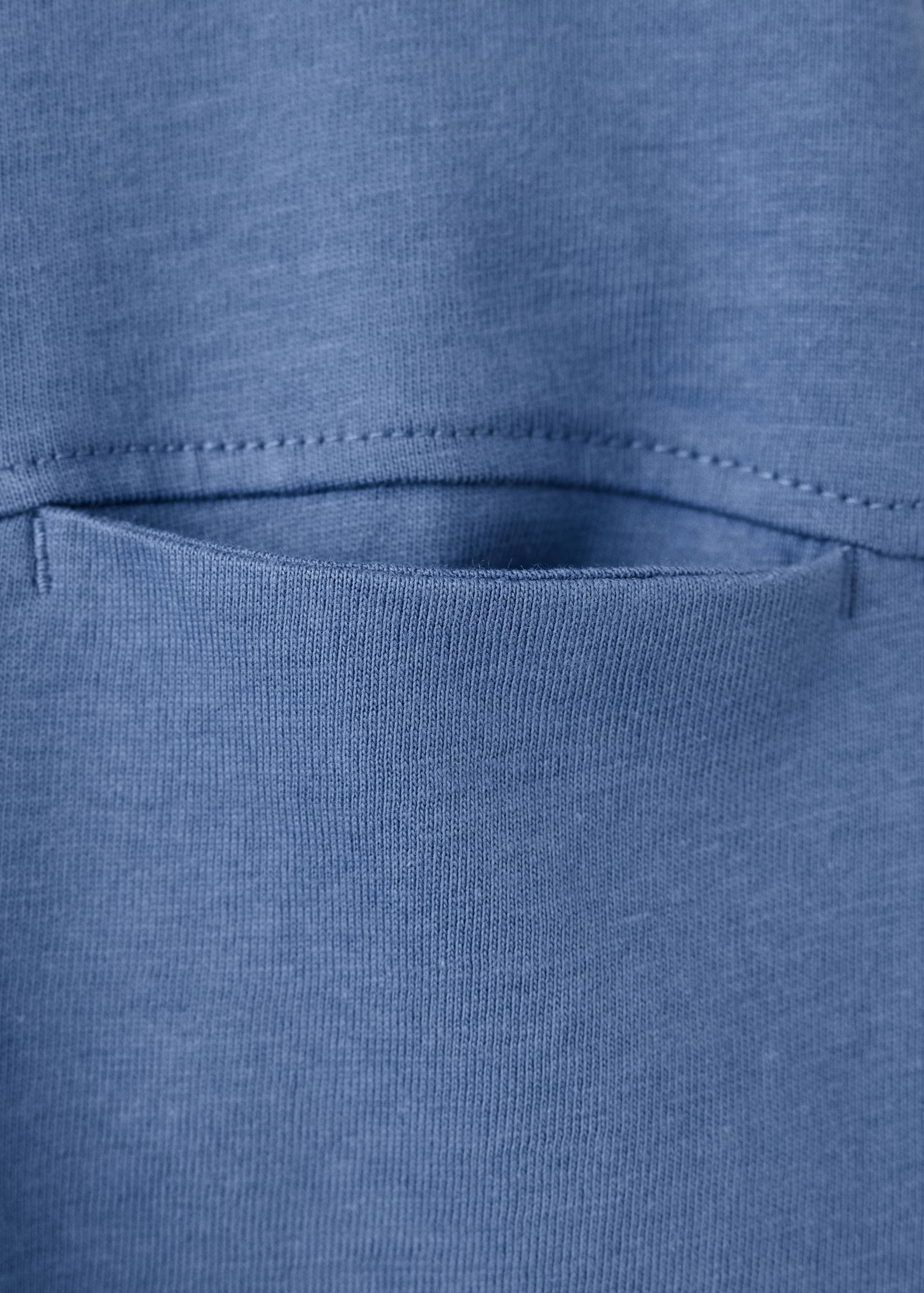 Pocket cotton T-shirt - Details of the article 8