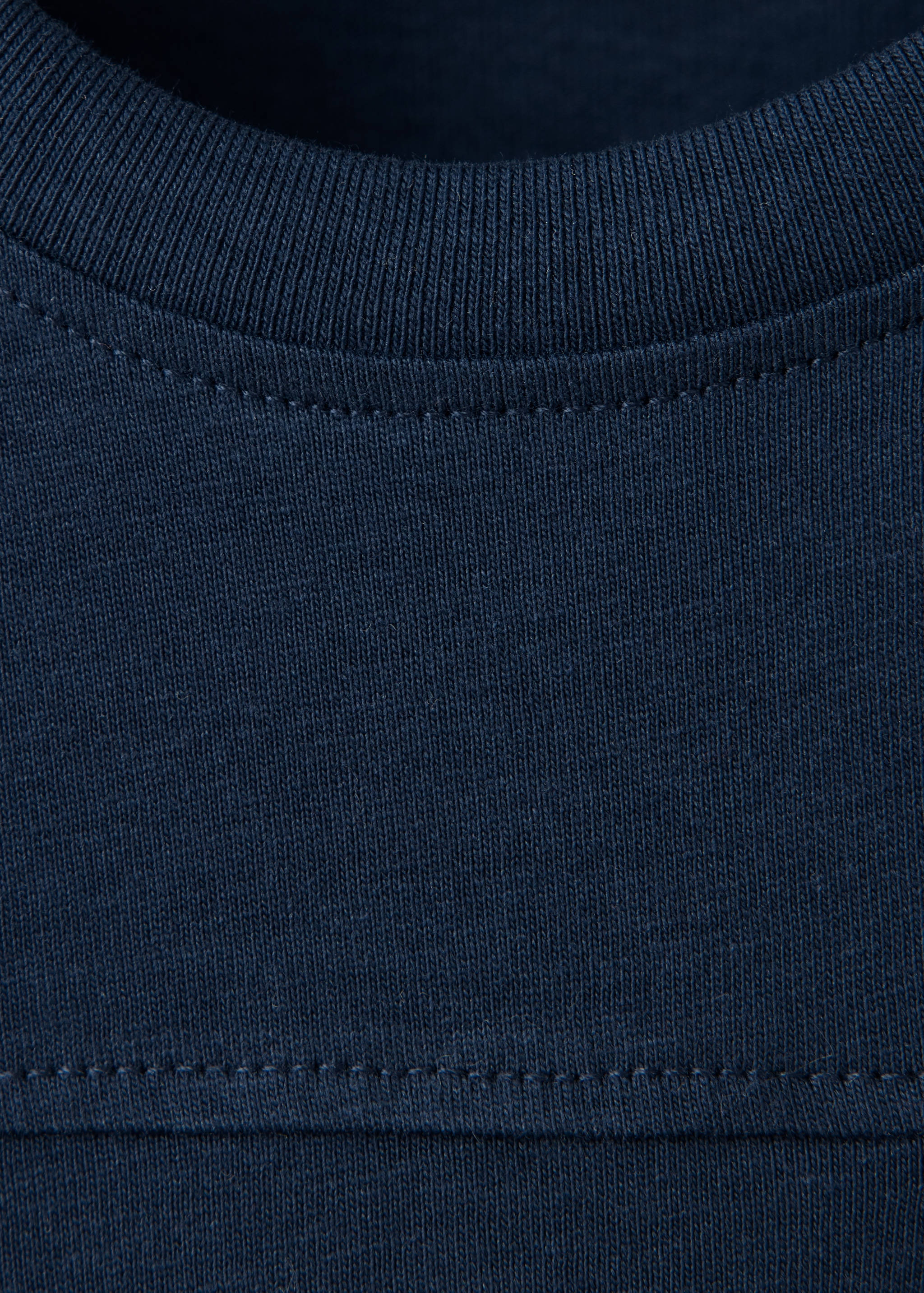Baumwoll-T-Shirt mit Tasche - Detail des Artikels 8