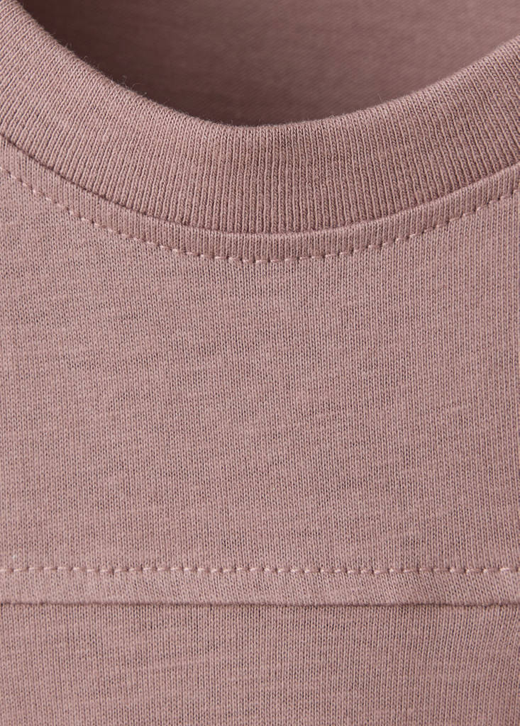 Pocket cotton T-shirt — Pale Pink