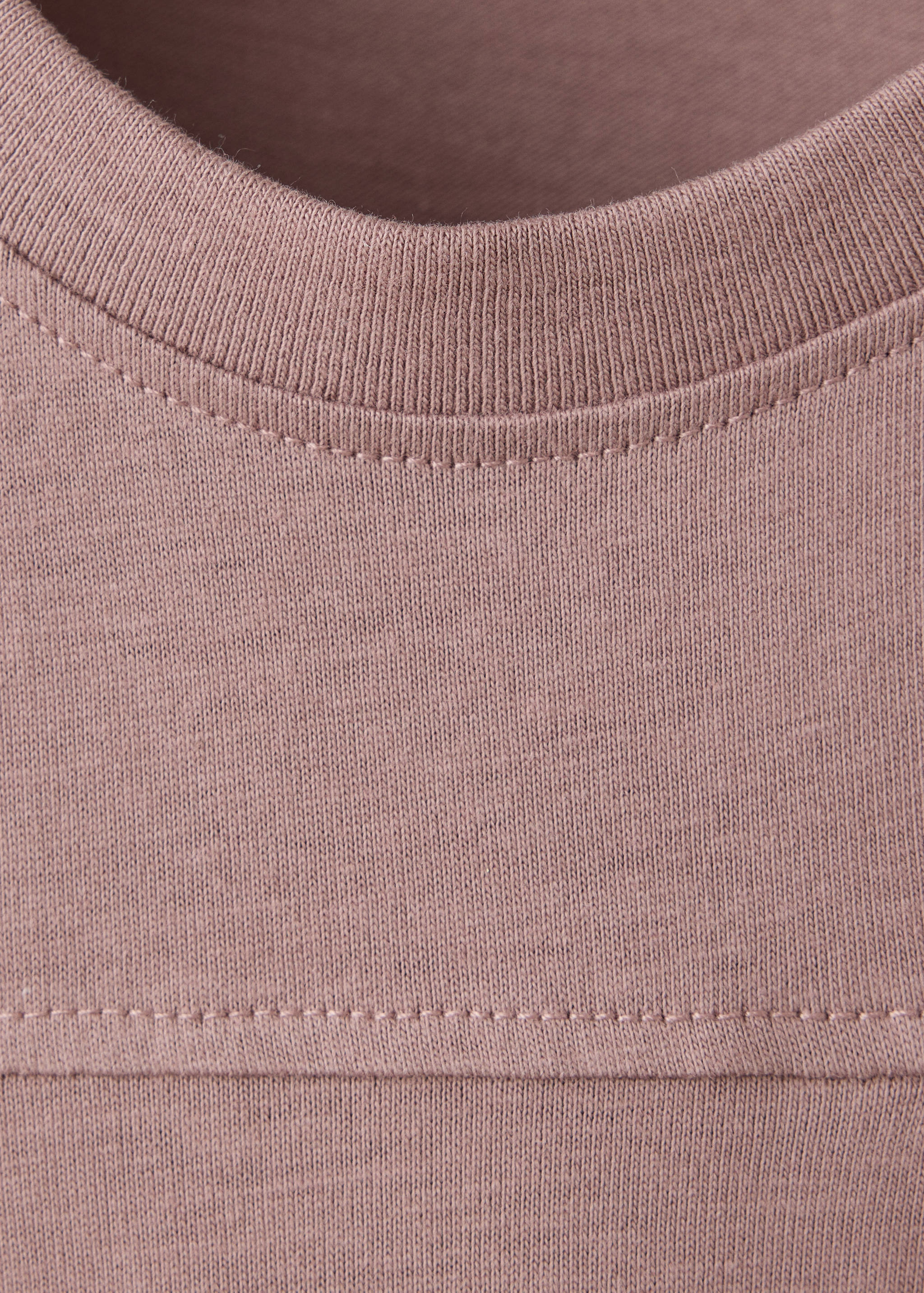 Baumwoll-T-Shirt mit Tasche - Detail des Artikels 8