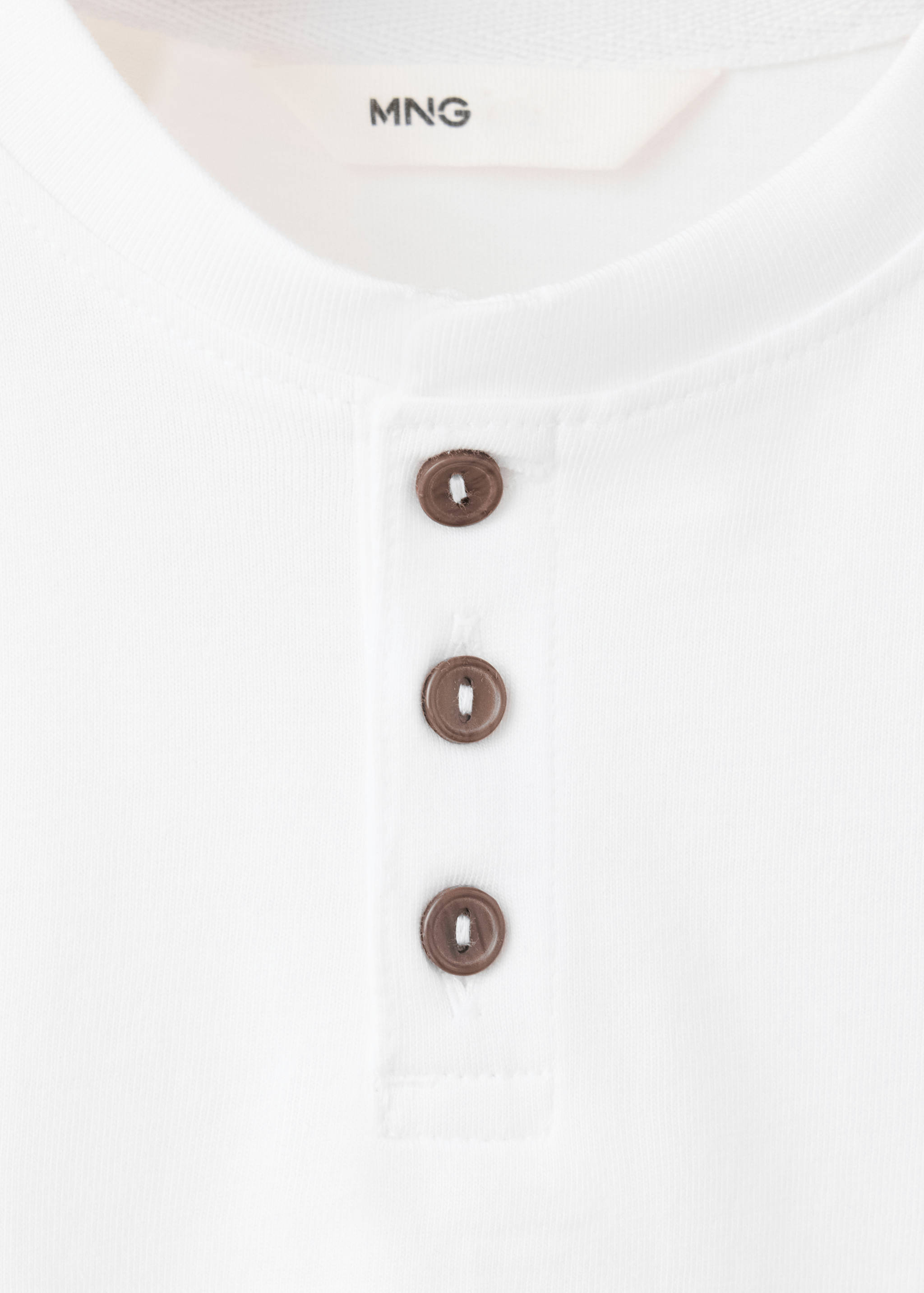 Camiseta algodón botones - Detalle del artículo 8