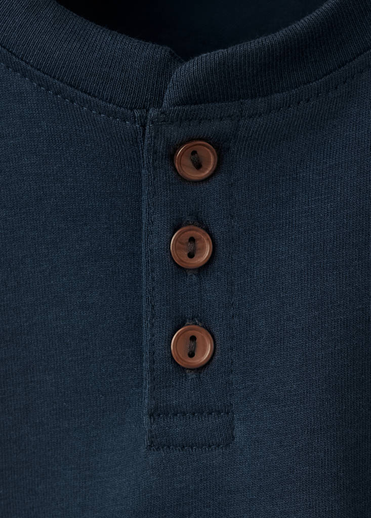 Buttoned cotton T-shirt - thumbnail 10