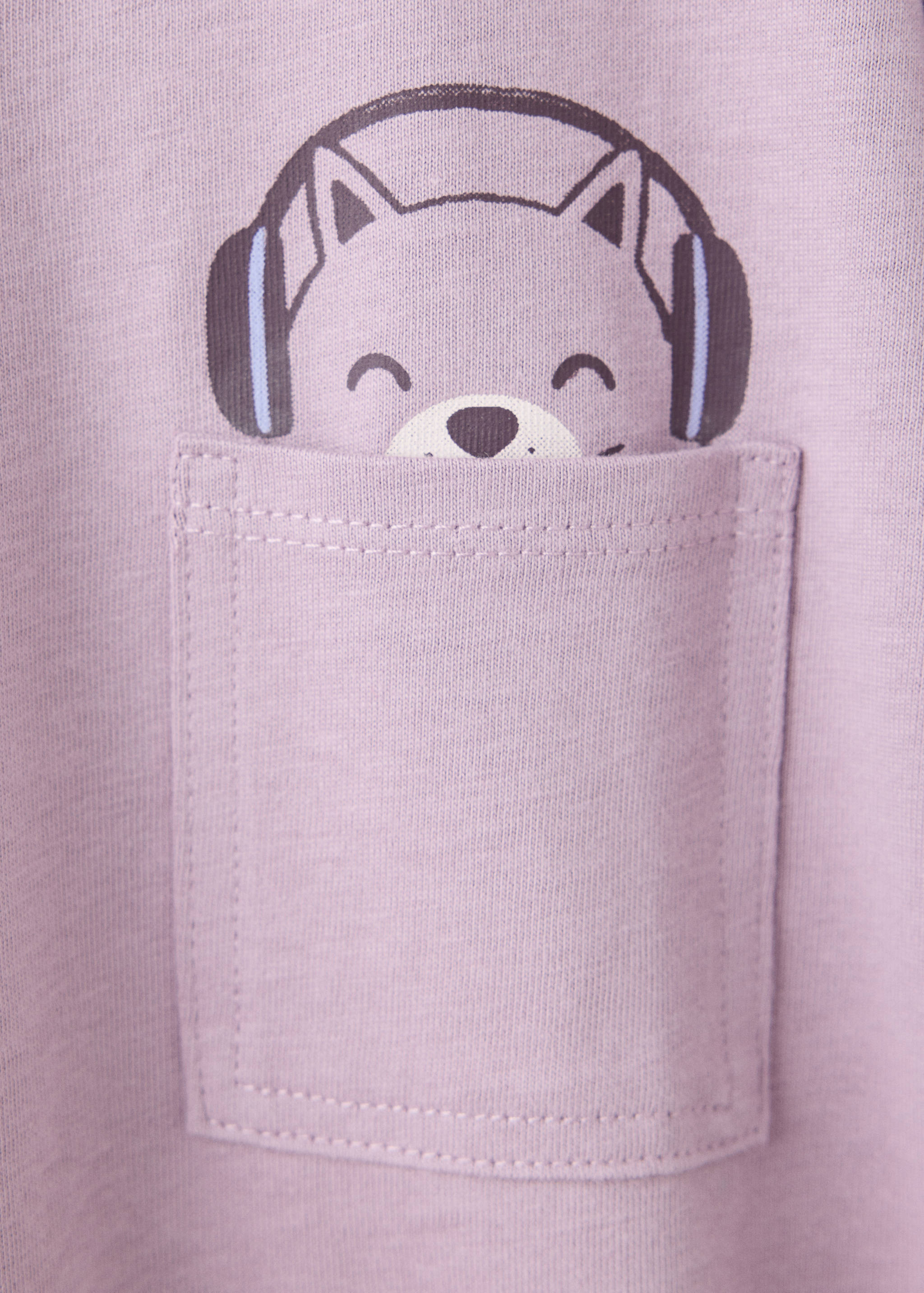 Printed cotton-blend t-shirt - Details of the article 8