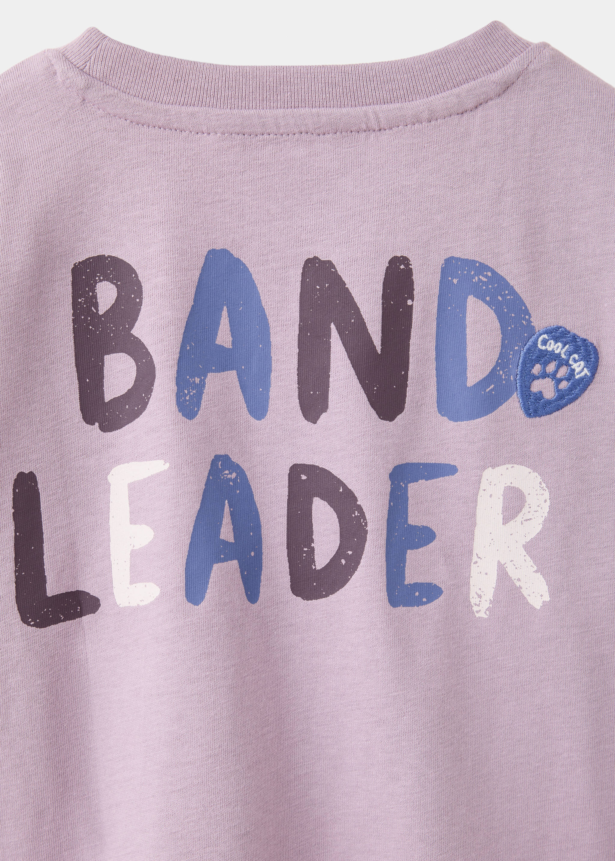 Printed cotton-blend t-shirt - Details of the article 0