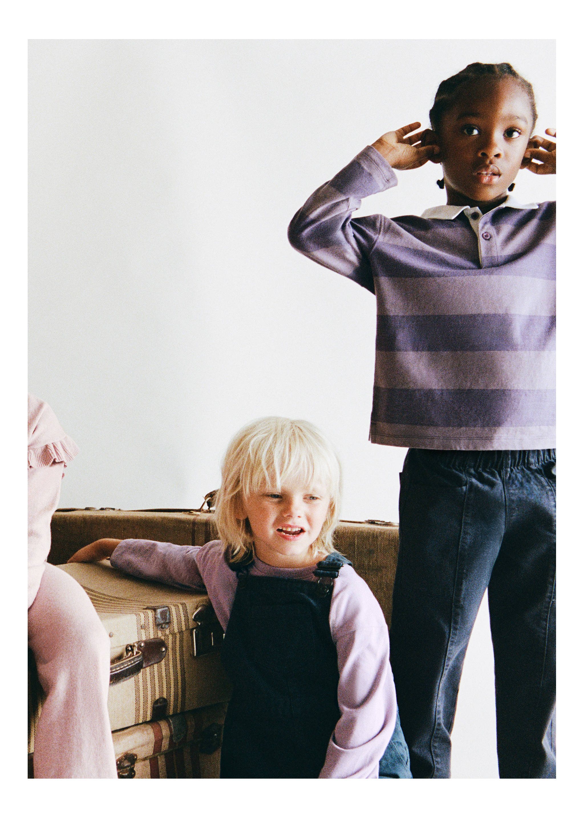 Printed cotton-blend t-shirt - Details of the article 5, Lavender. Ref: 37014425-00.