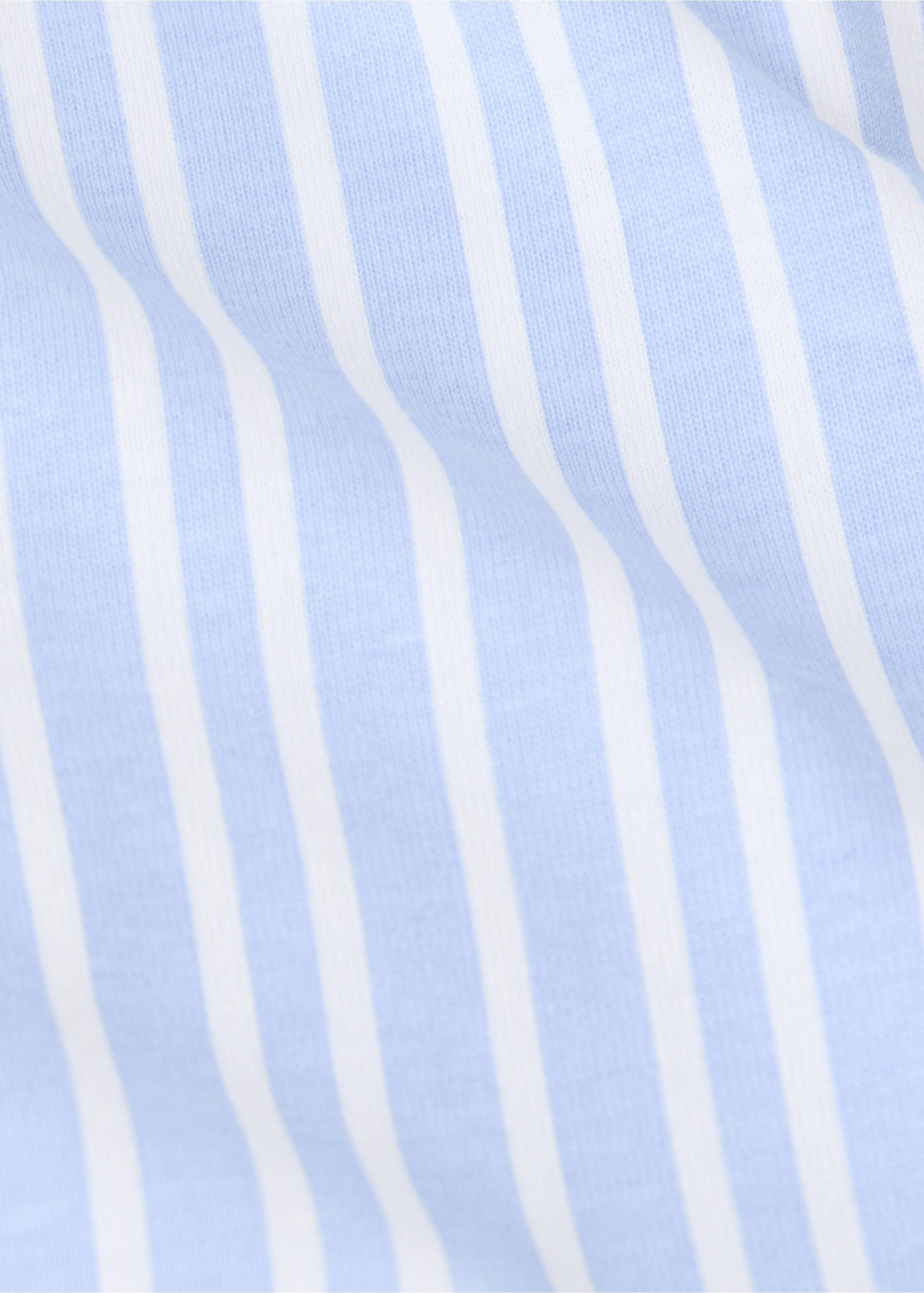 Pyjama complet en coton à rayures - Détail de l'article 0, Bleu ciel. Ref: 37014430-00.