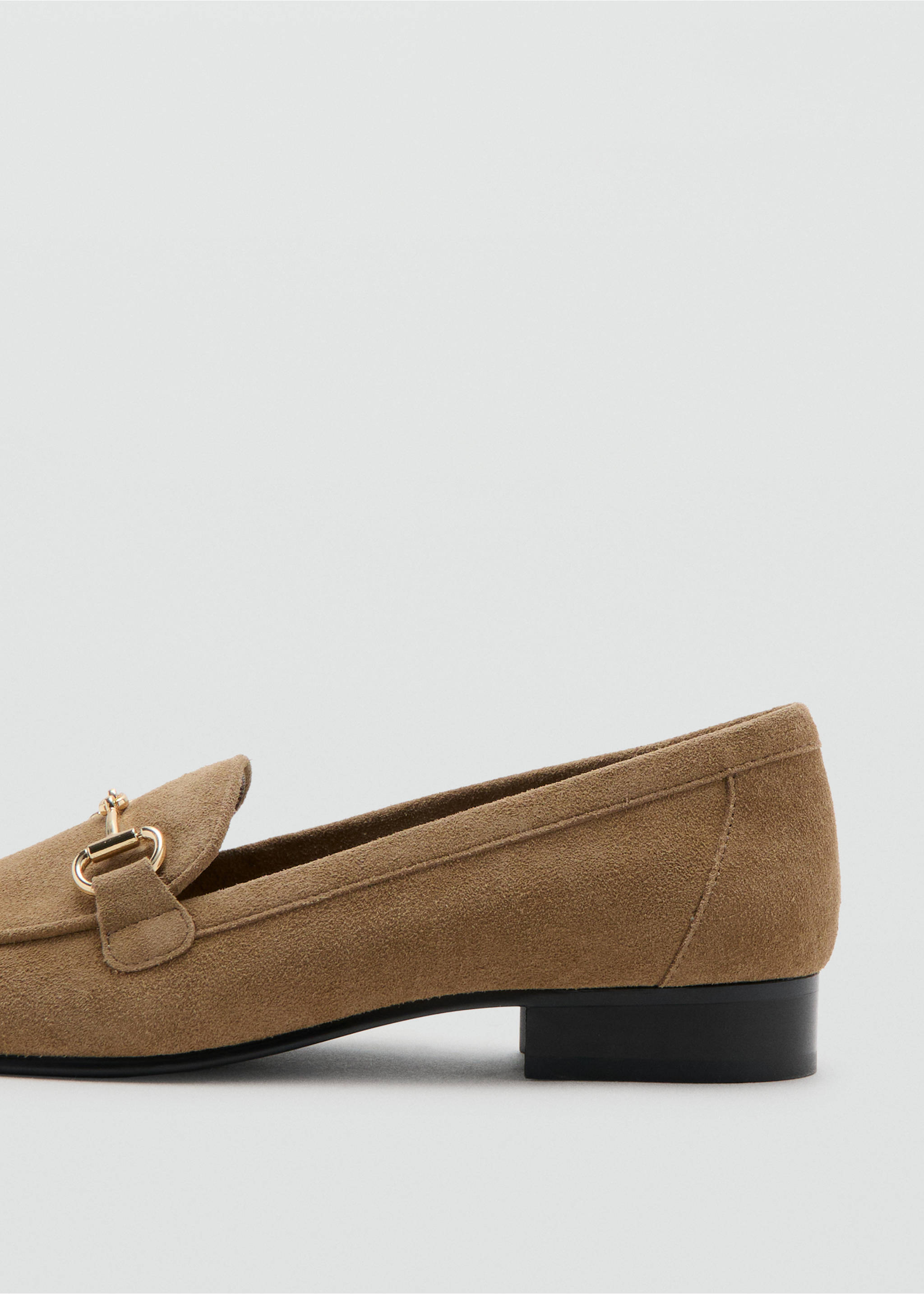 Mocassins en daim à boucle - Détail de l'article 1, Sable. Ref: 37014431-00.