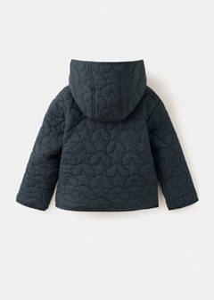 Quilted jacket with star detail — Navy 3