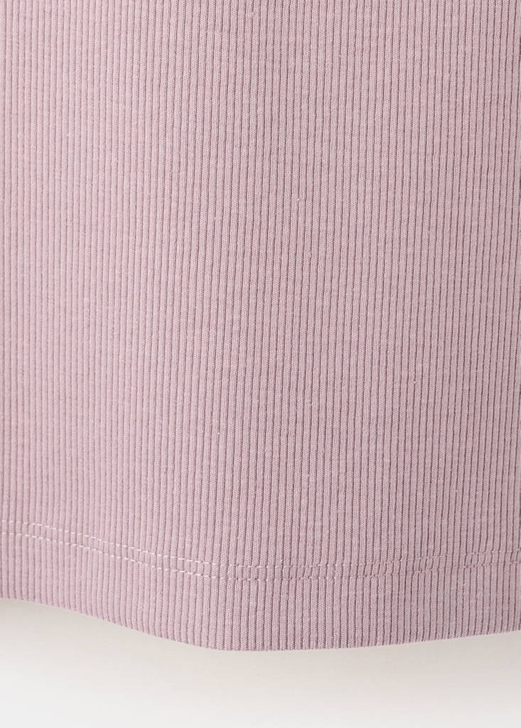 Long-sleeved t-shirt with cut-out — Light/Pastel Purple