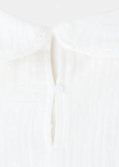 Full cotton textured pyjamas set — Off White 2