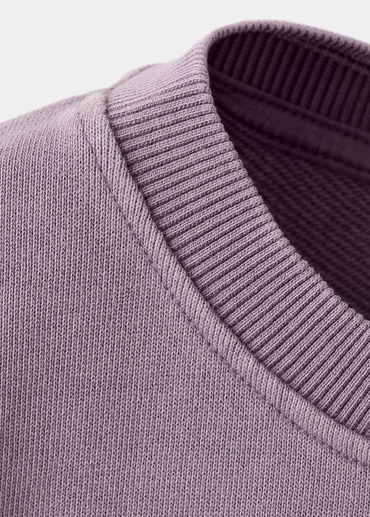 Relaxed-fit sweatshirt — Purple