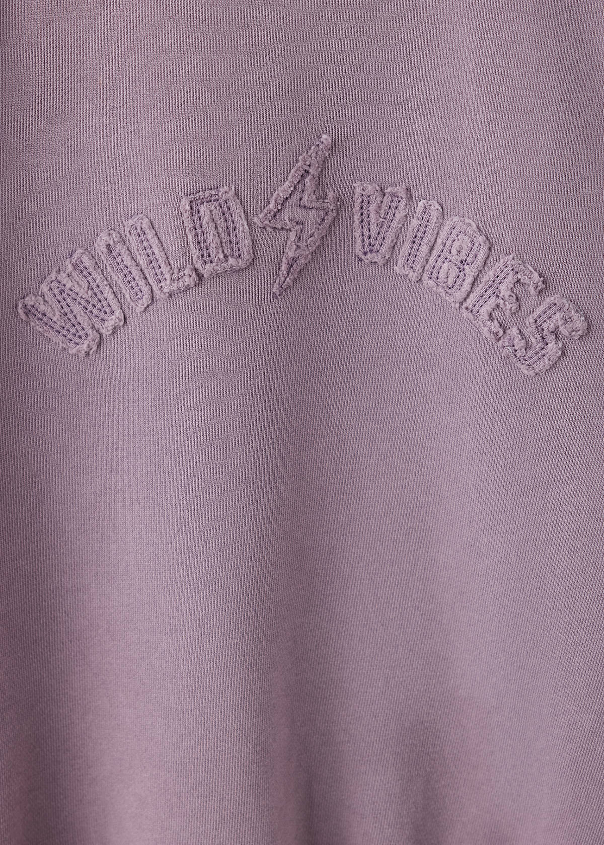 Relaxed-fit sweatshirt — Purple