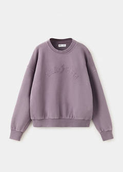 Relaxed-fit sweatshirt — Purple 2