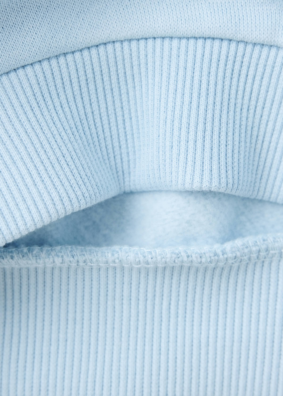 Printed hoodie — Blue