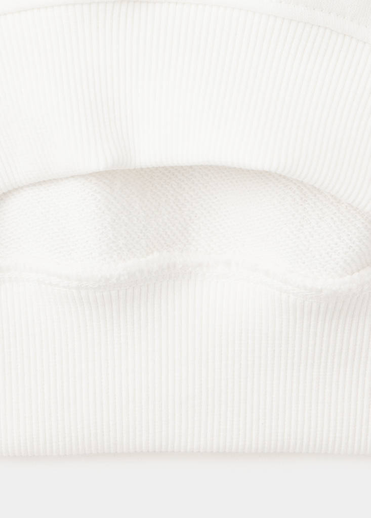 Printed cotton sweatshirt — Off White