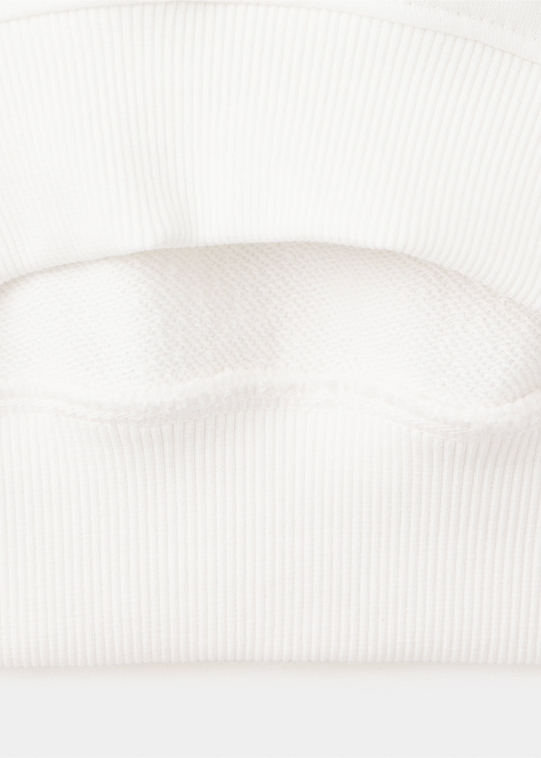 Printed cotton sweatshirt - Details of the article 0, Off White. Ref: 37014450-00.