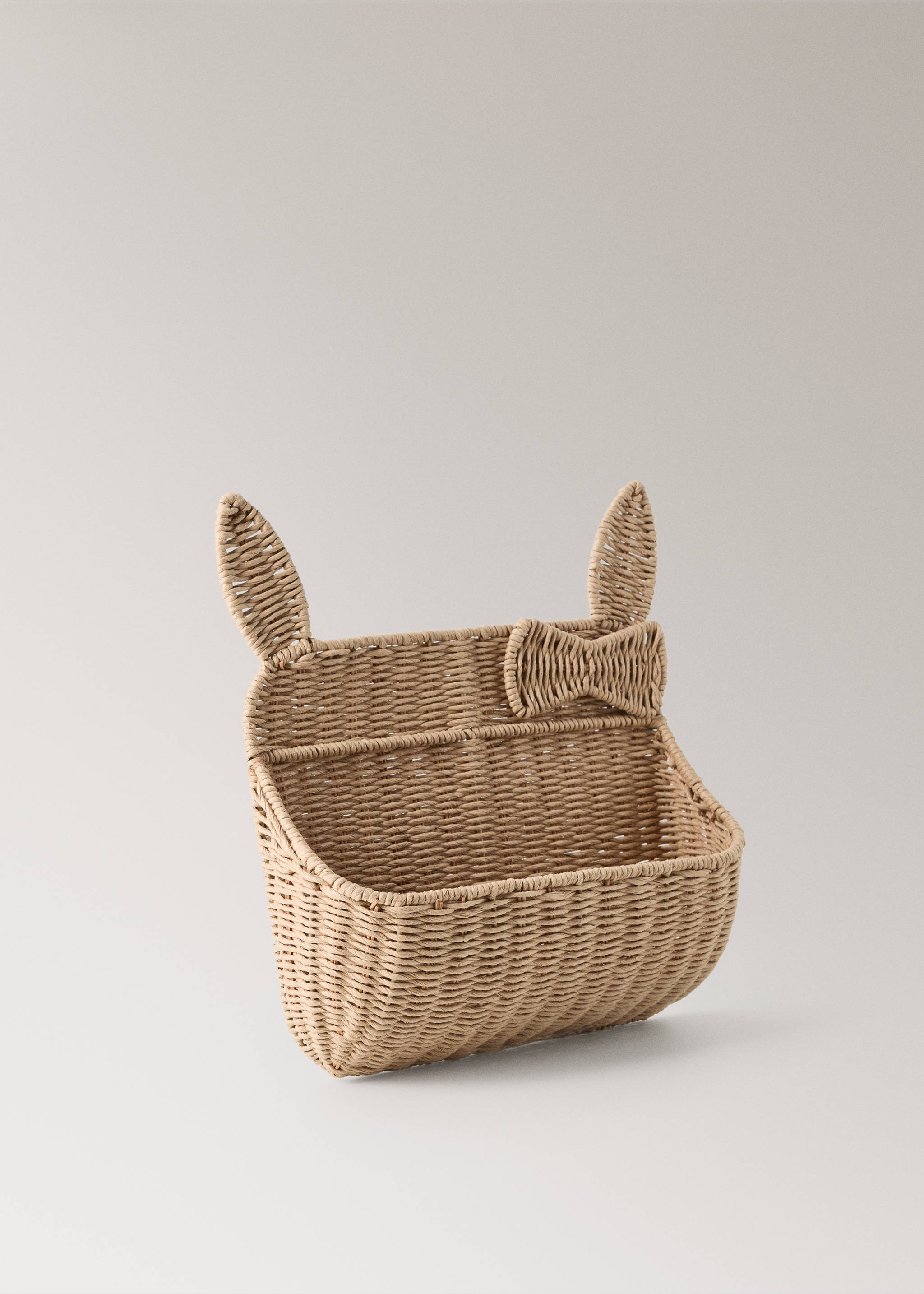 Väggkorg med örondetaljer - Detaljer om artikeln 1, Sand. Ref: 37014452-00.