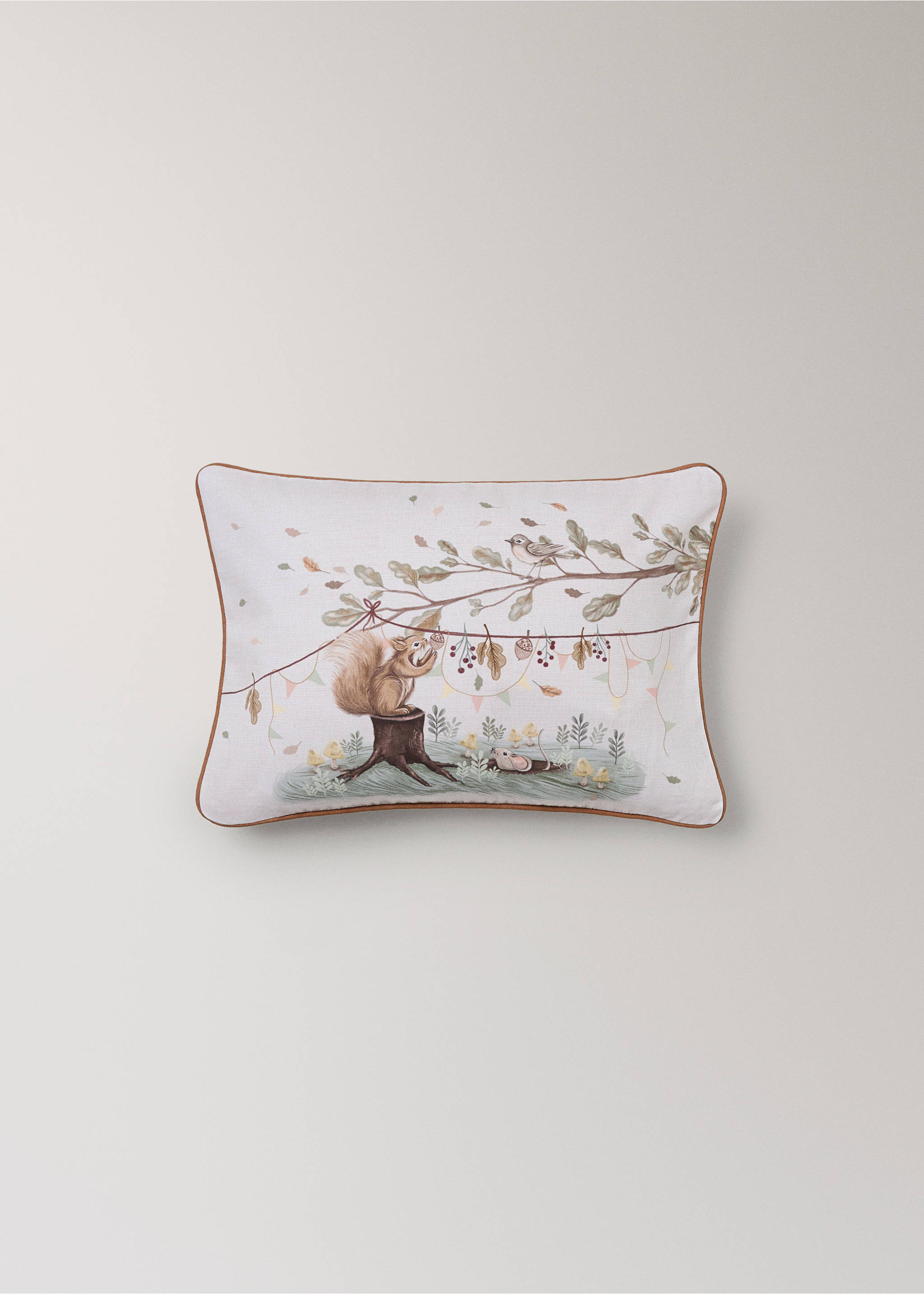 100% cotton cushion cover, 30 x 40 cm - Article without model, Sand. Ref: 37014460-00.