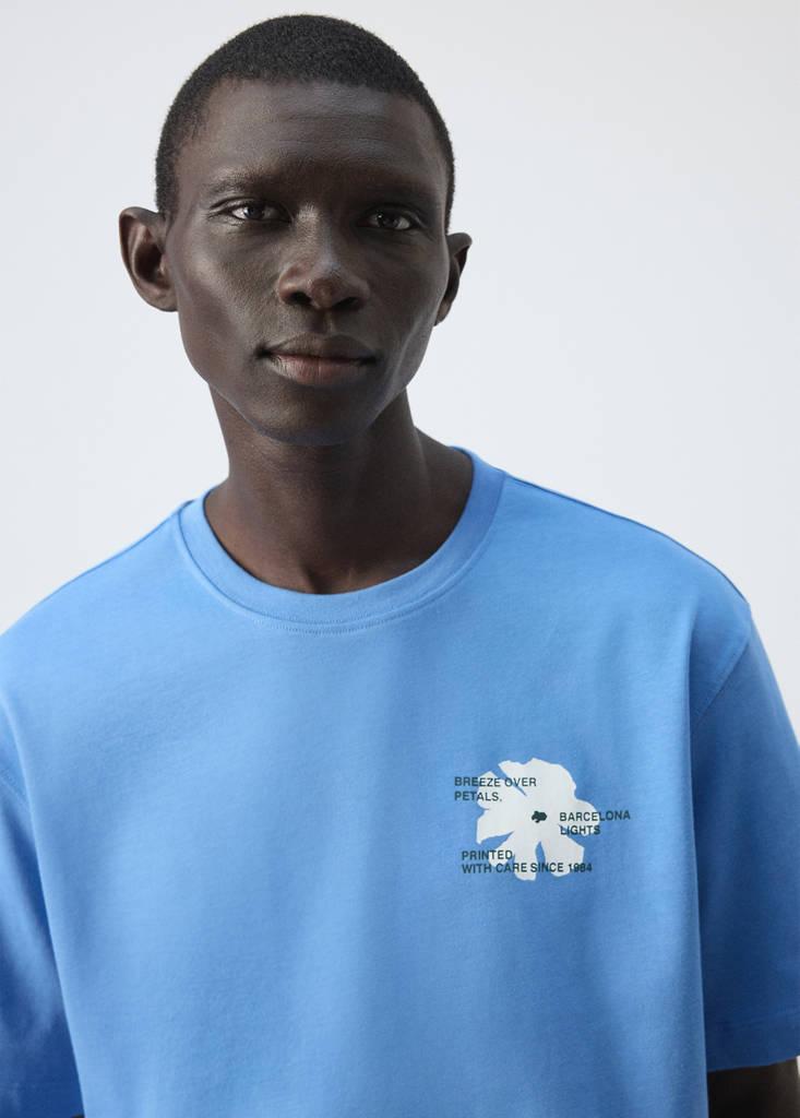 100% cotton printed t-shirt - thumbnail 5