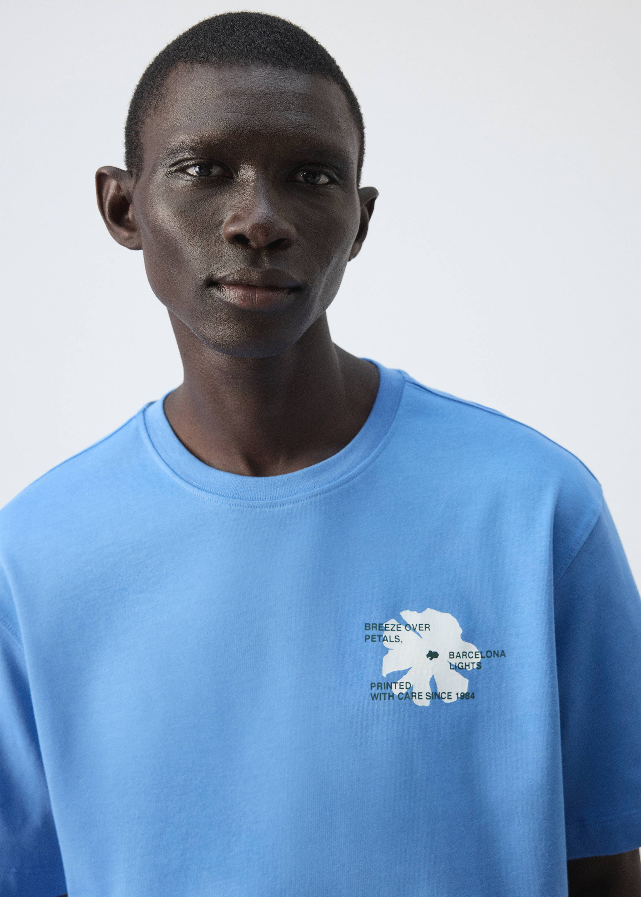 100% cotton printed t-shirt - Details of the article 1