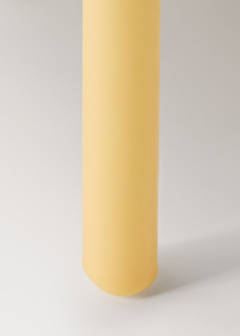 Set of two-tone candles — Petrol Blue 4