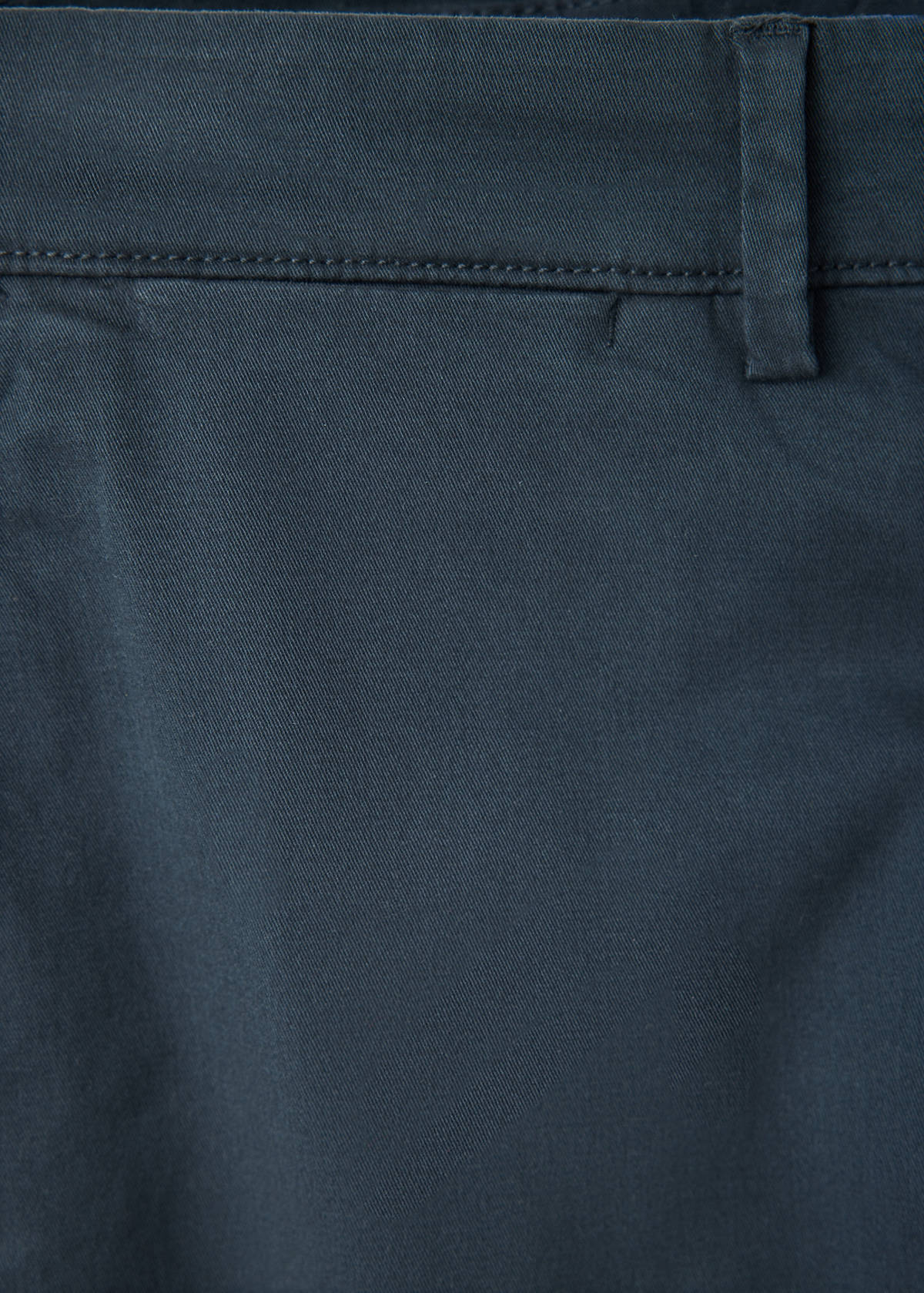 Cotton chinos — Navy