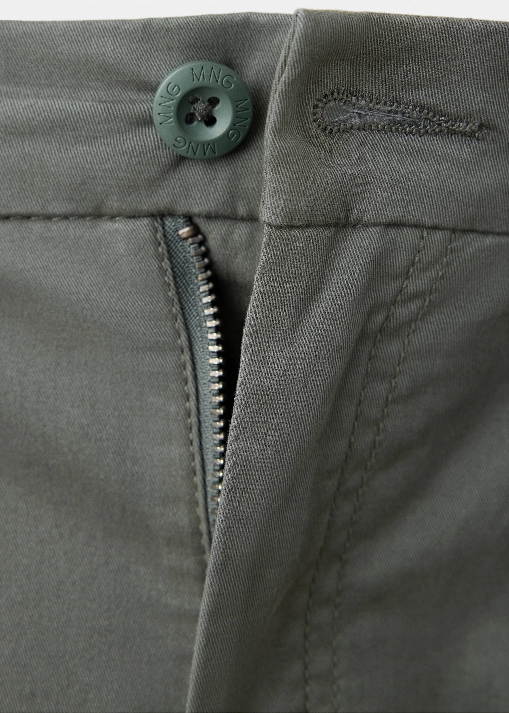 Pantalón recto cargo - Detalle del artículo 0, Verde pastel. Ref: 37014784-00.