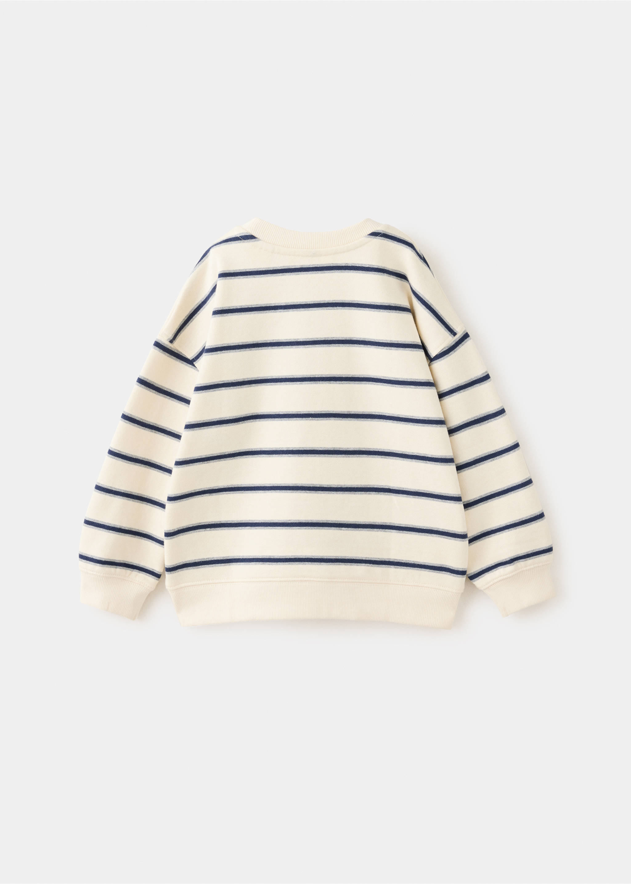 Relaxed fit printed sweatshirt - Reverse of the article, Off White. Ref: 37014790-00.