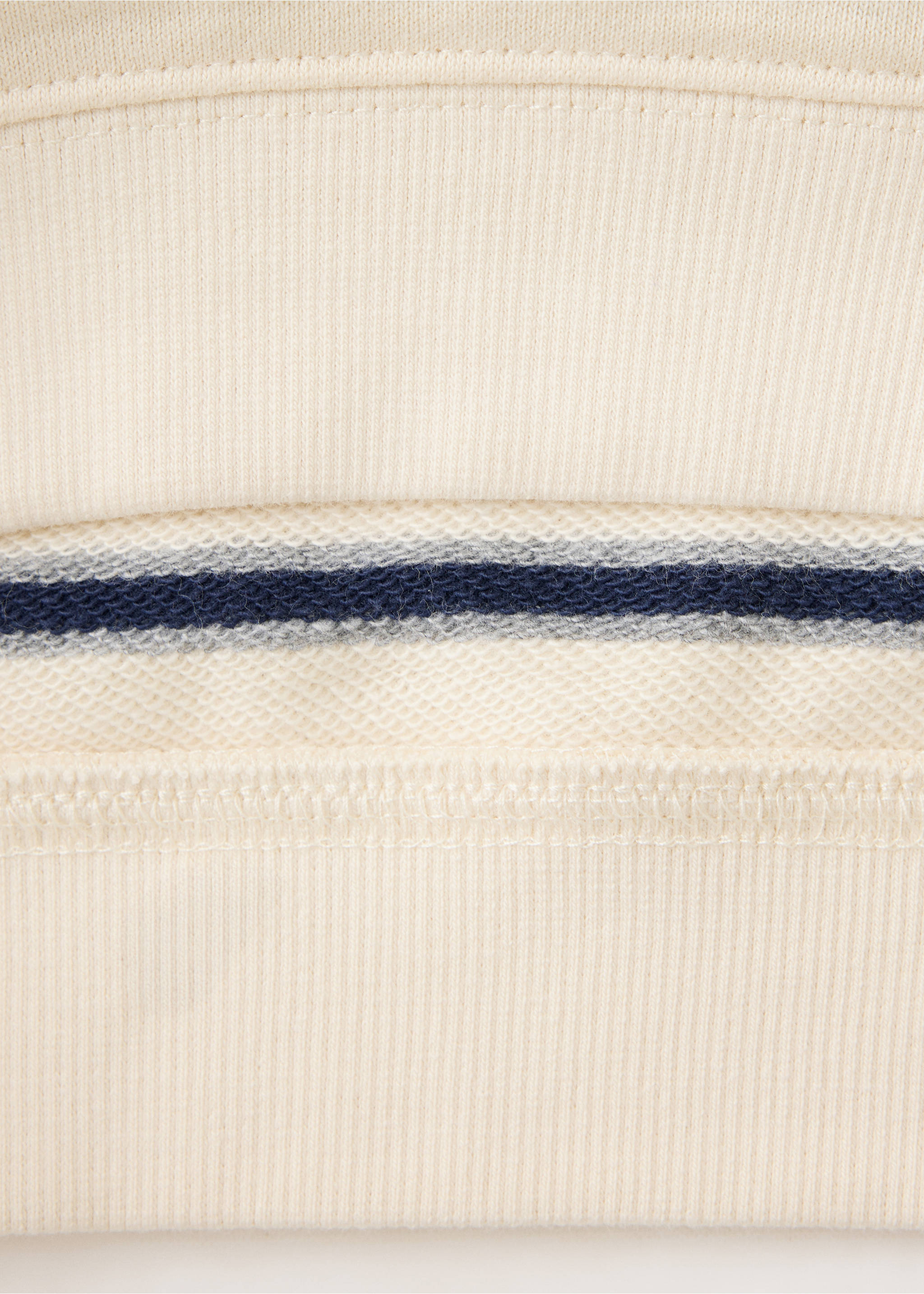 Relaxed fit printed sweatshirt - Details of the article 0, Off White. Ref: 37014790-00.
