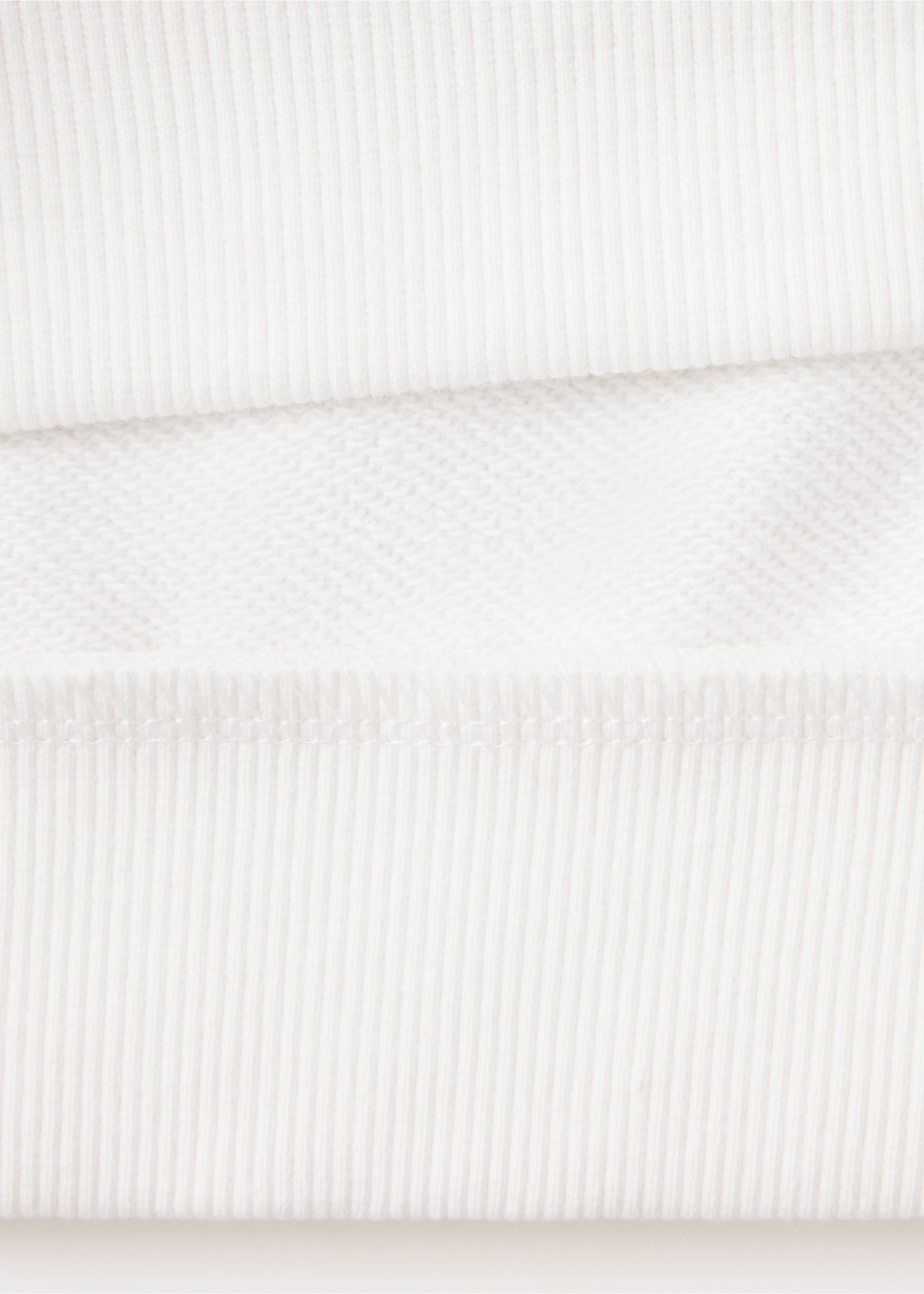 Sweat-shirt polo relaxed-fit - Détail de l'article 0, Blanc. Ref: 37014791-00.