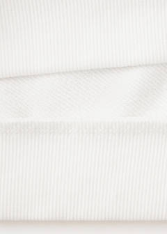 Relaxed-fit polo sweatshirt — White 5
