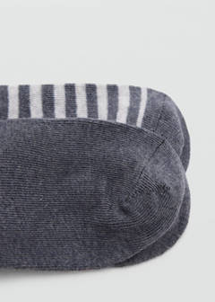 2 pack ribbed socks — Petrol Blue 2