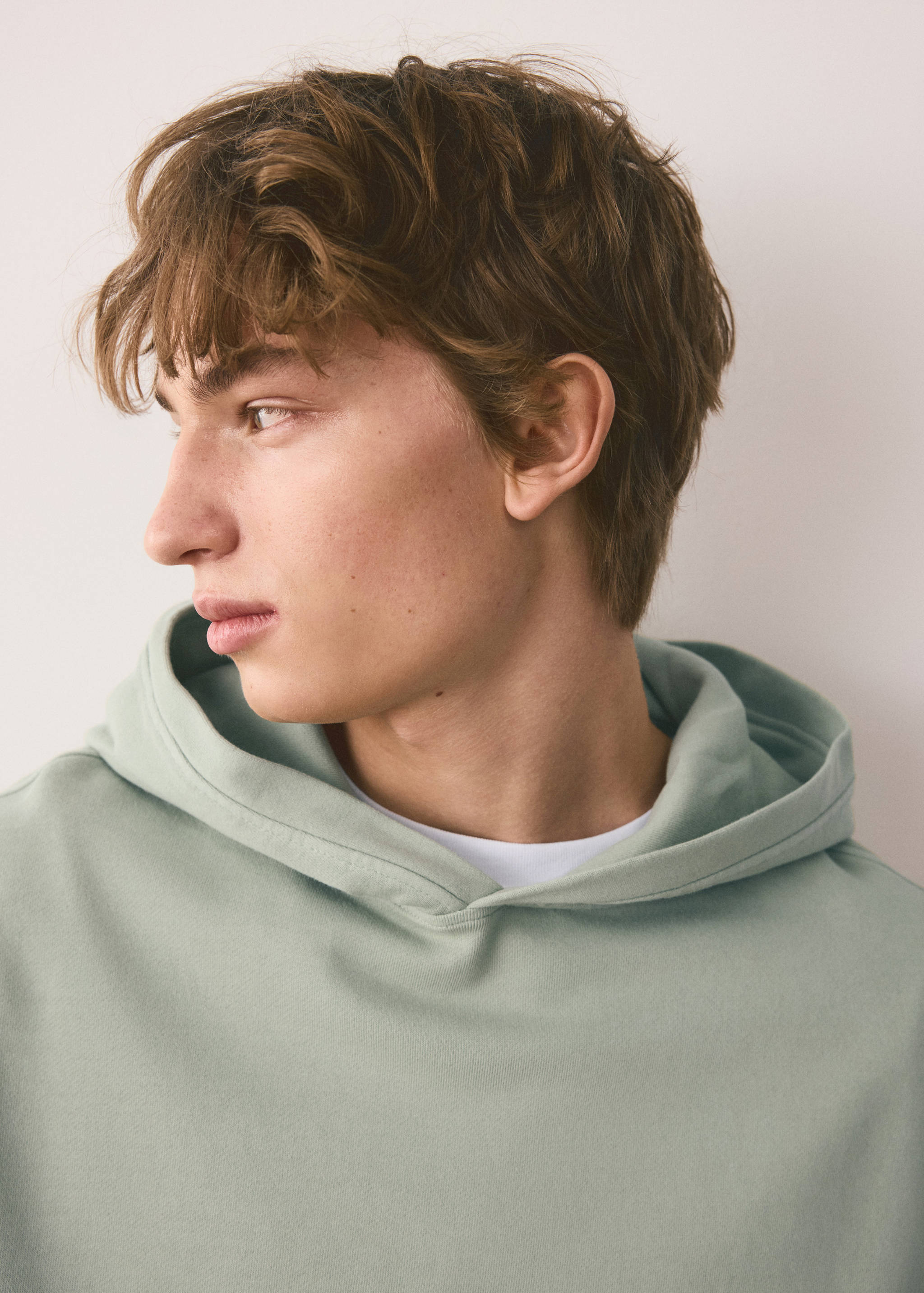 Cotton cargo sweatshirt - Details of the article 1