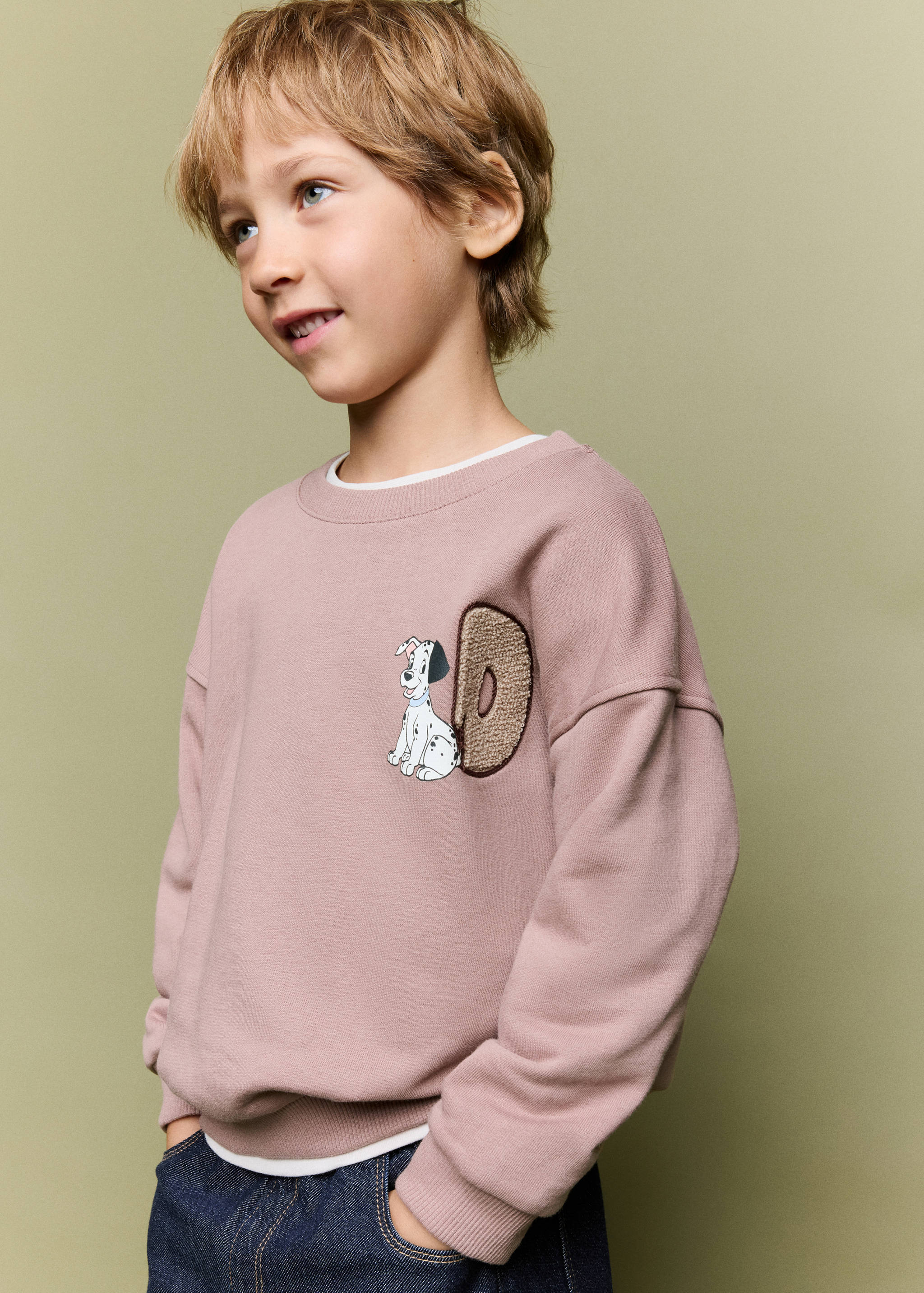 101 Dalmatians cotton sweatshirt - Medium plane