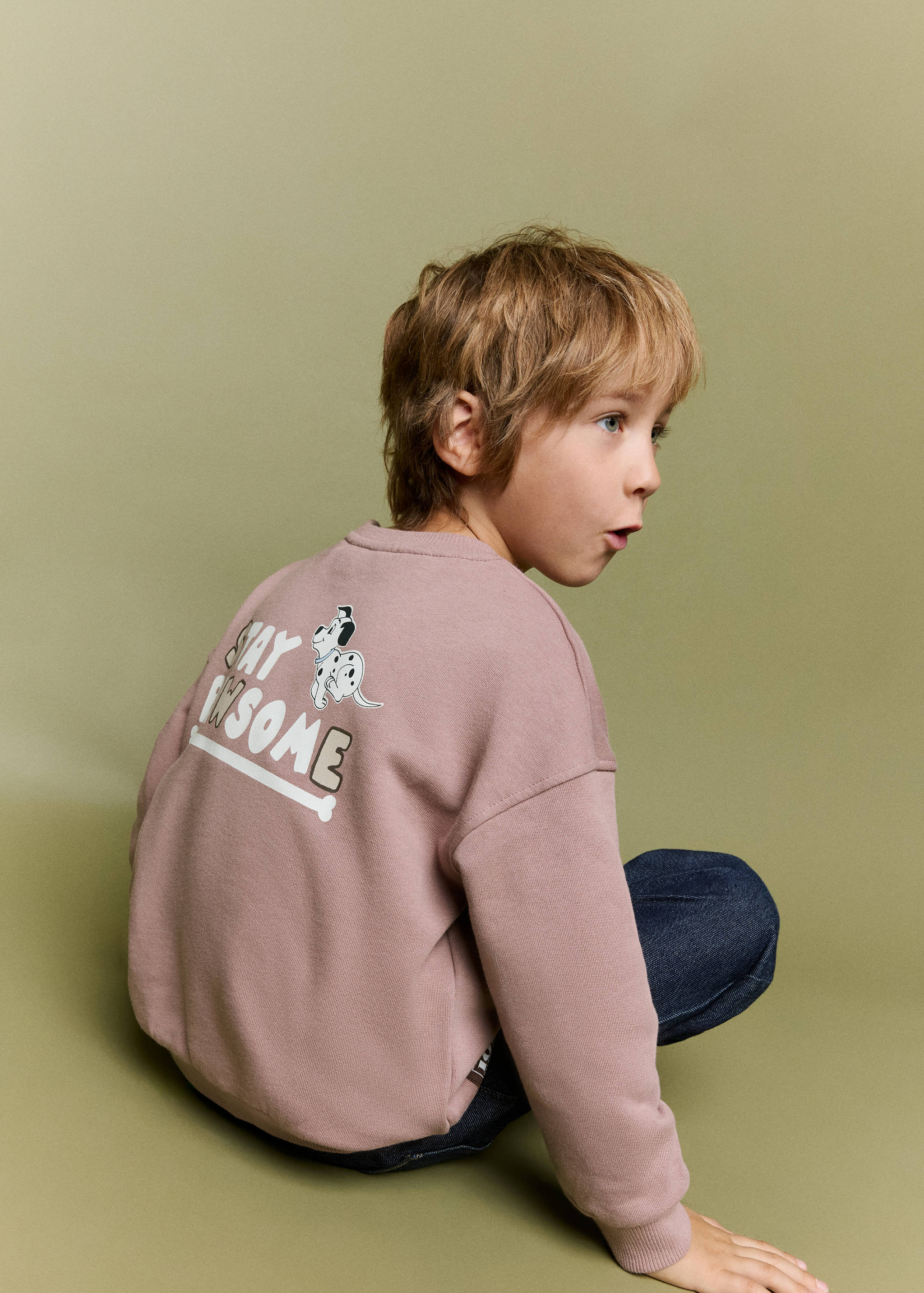 101 Dalmatians cotton sweatshirt - Reverse of the article