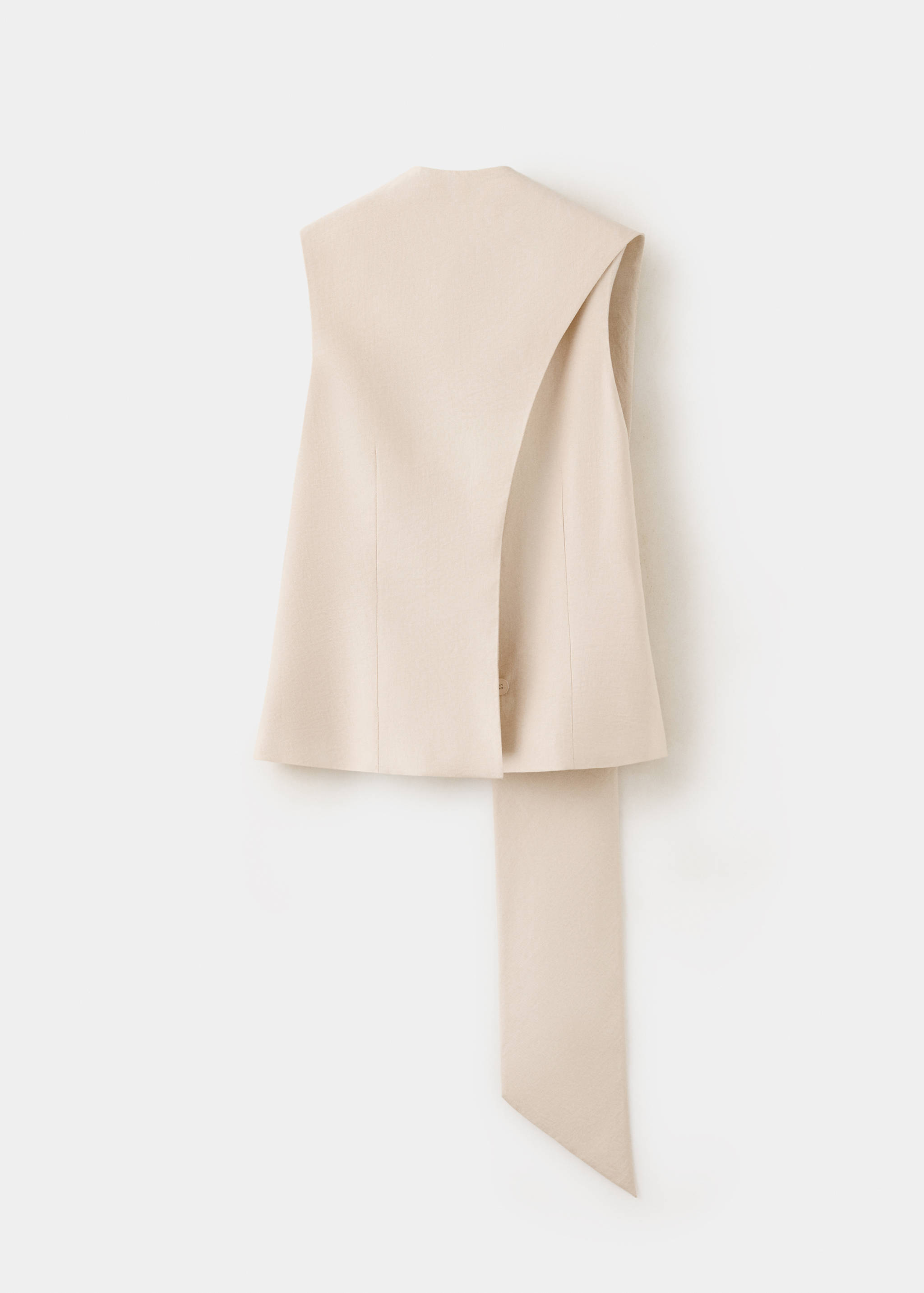 Lyocell neck scarf top - Article without model