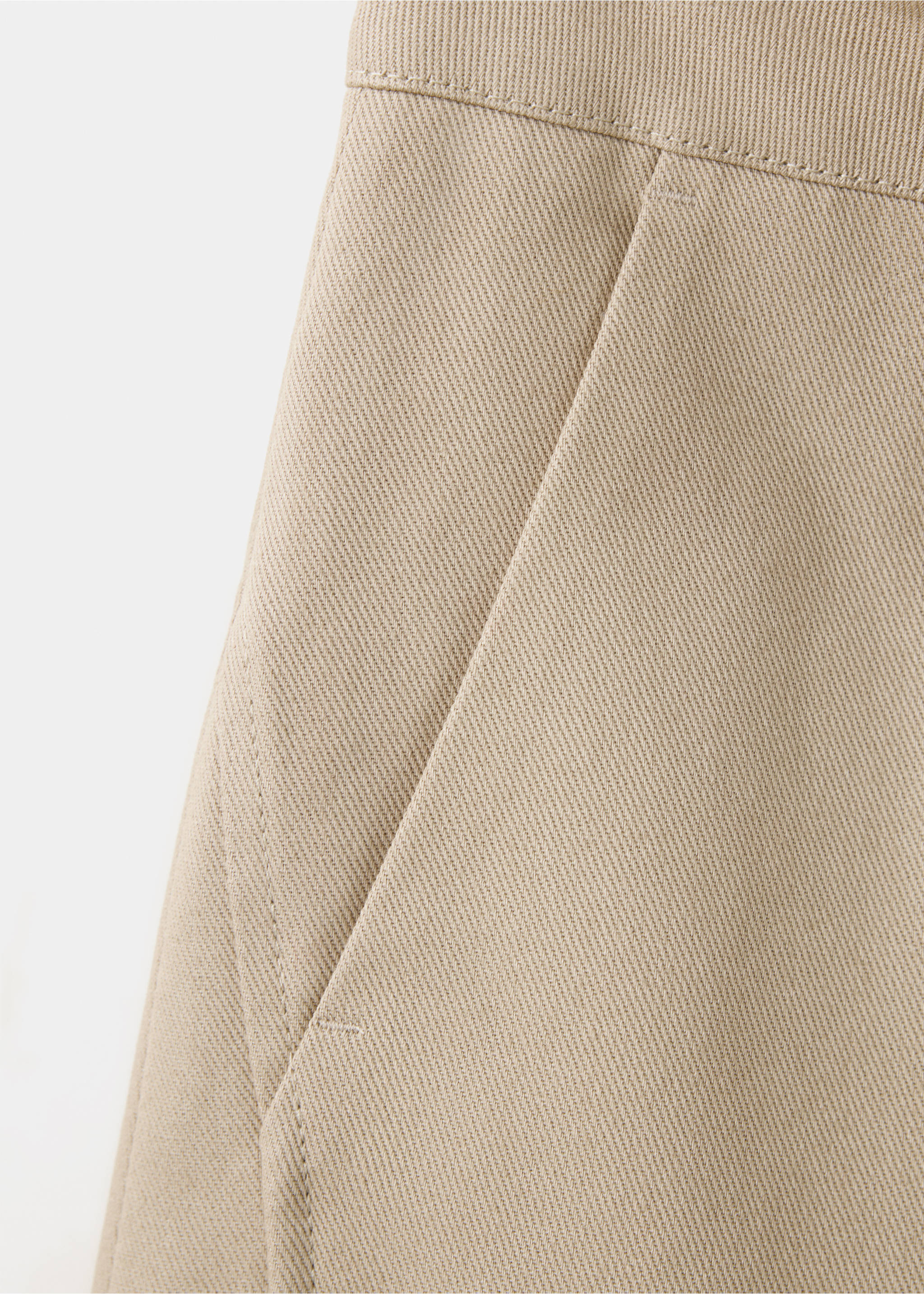 Pantalon bouffant à pinces - Détail de l'article 0, Marron. Ref: 37014804-00.